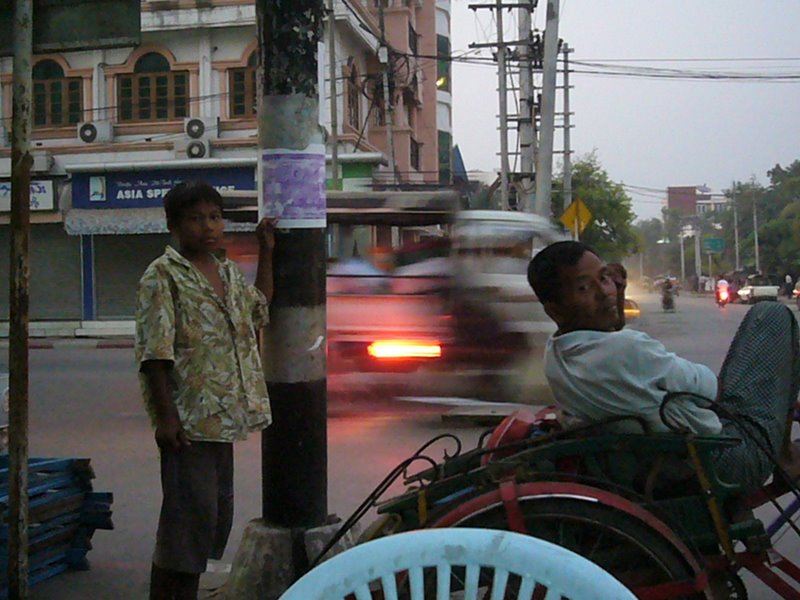 Street Stall Scene